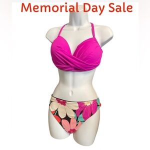 ☀️☀️☀️ LA BLANCA Bikini with Reversible Bottom